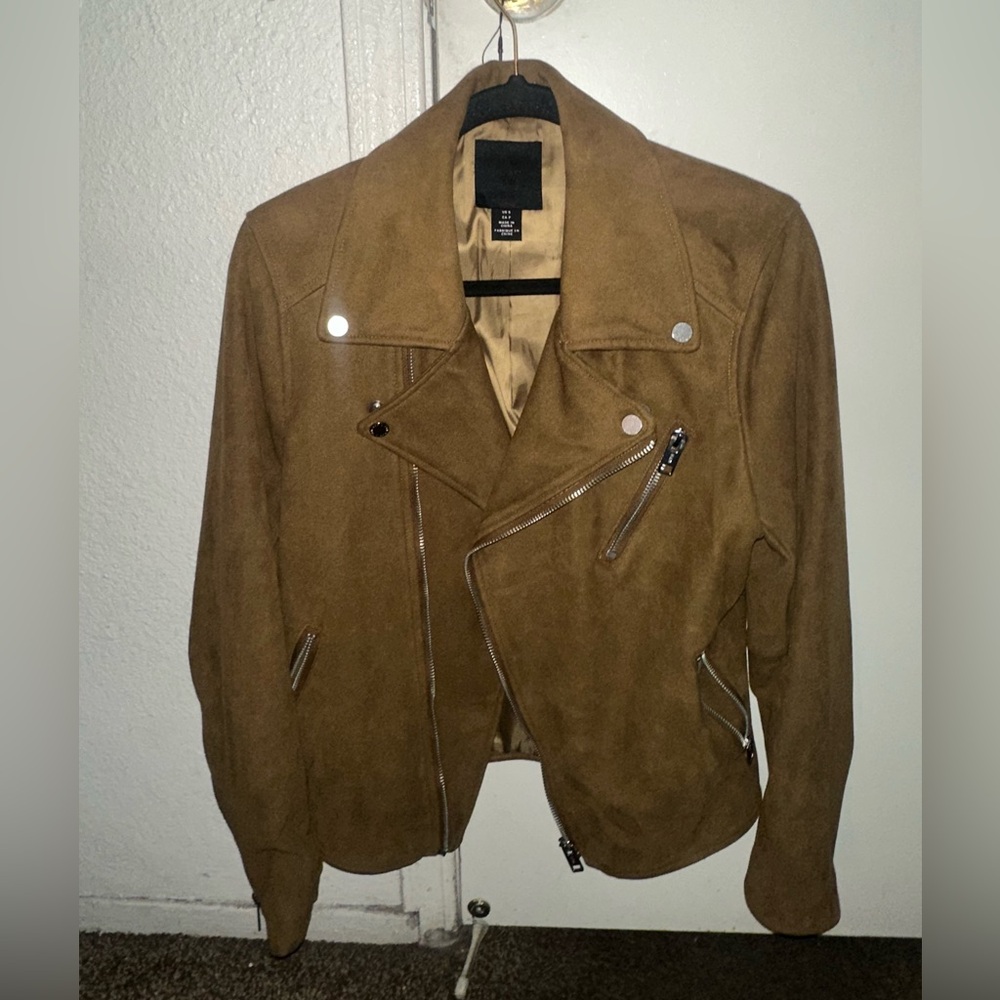 H&M suede jacket